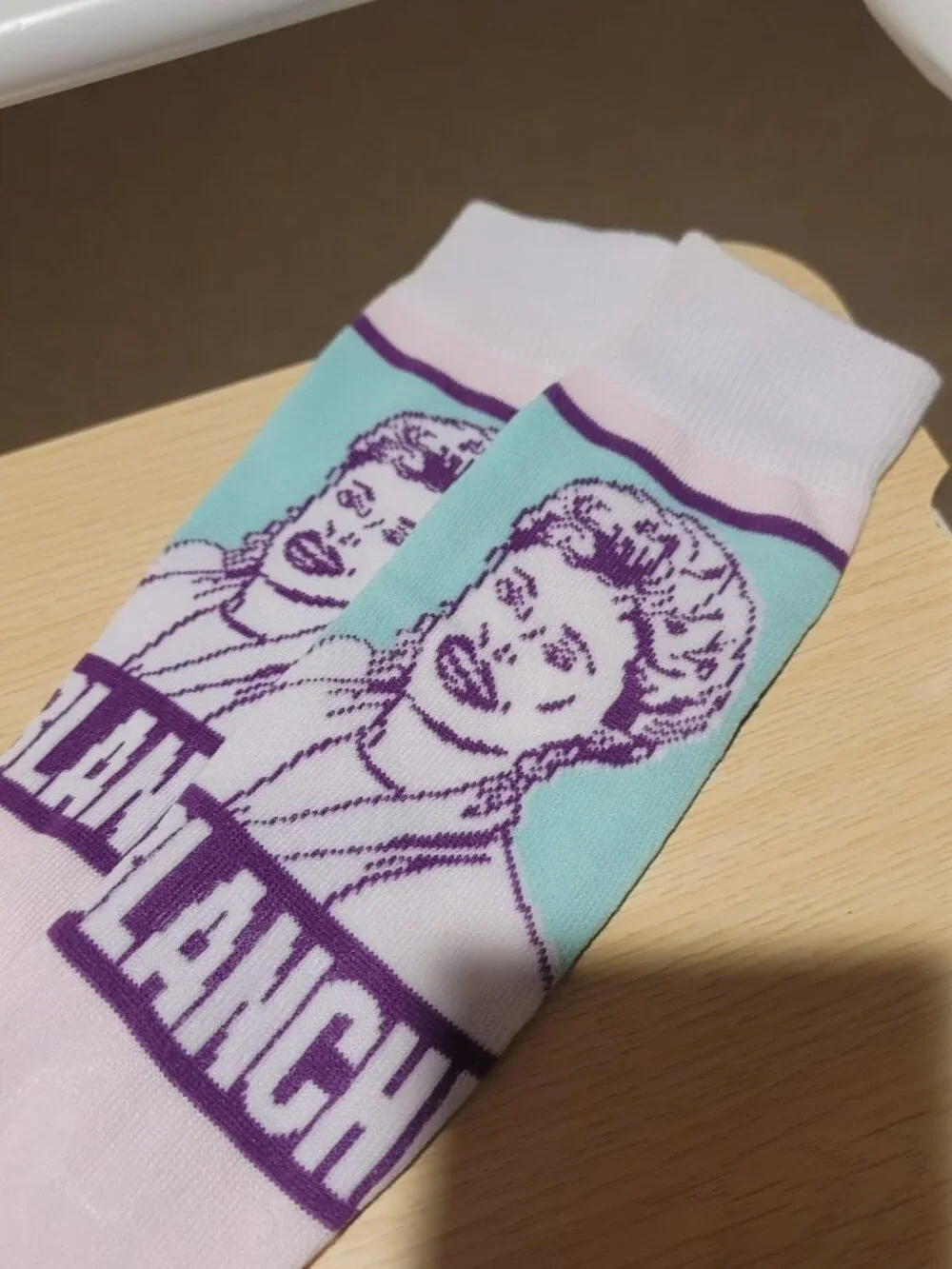 The Golden Girls Blanche Devereaux Crew Socks - Team Blanche - ABC Studios